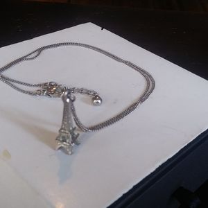 Eiffel Tower Pendant and necklace